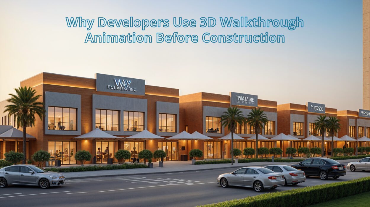 High-quality 3D walkthrough animation for real estate projects by Blue Ribbon 3D.
