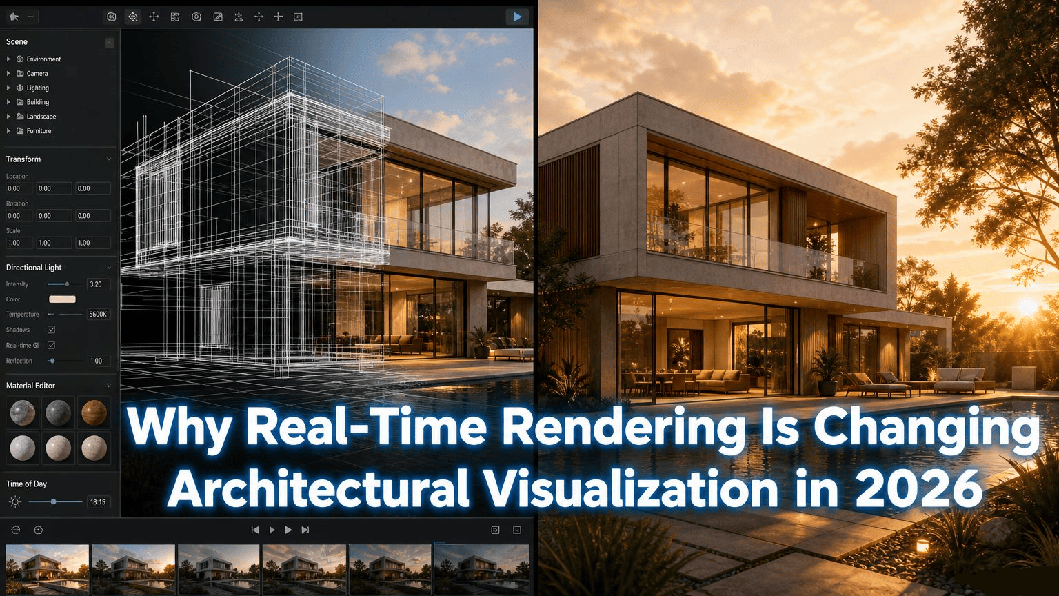 Real-time rendering changing architectural visualization in 2026