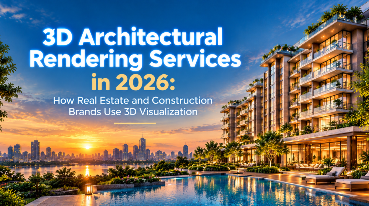 3D architectural rendering services for real estate and construction in 2026
