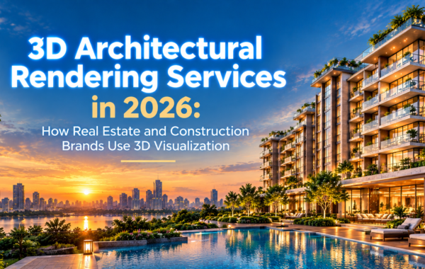3D architectural rendering services for real estate and construction in 2026