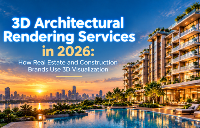 3D architectural rendering services for real estate and construction in 2026