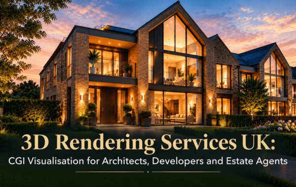3D rendering services UK — CGI visualisation for architects and estate agents