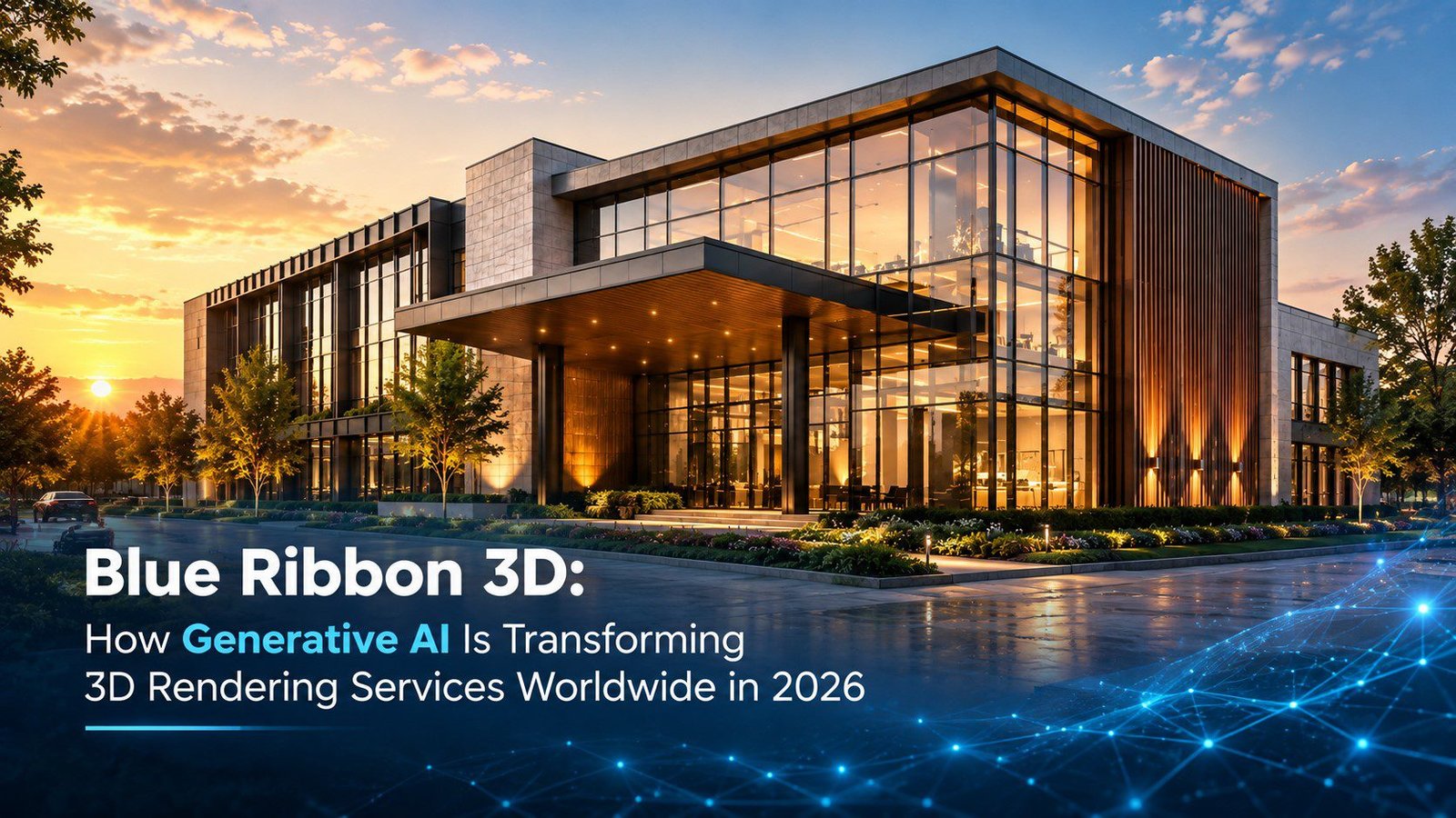 Generative AI transforming 3D rendering services
