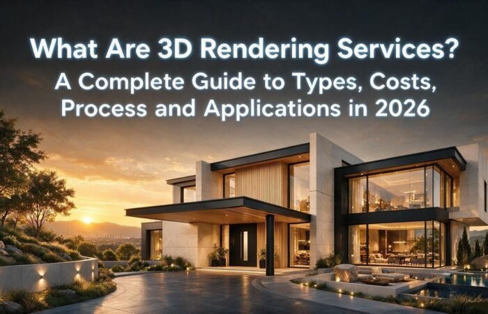 What are 3D rendering services — complete 2026 guide