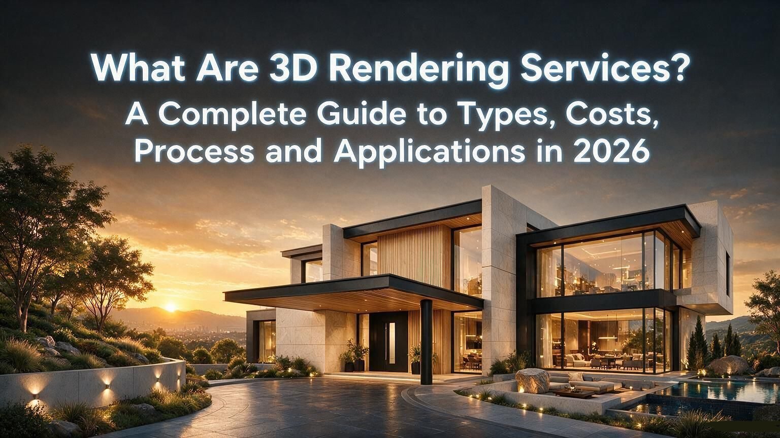 What are 3D rendering services — complete 2026 guide