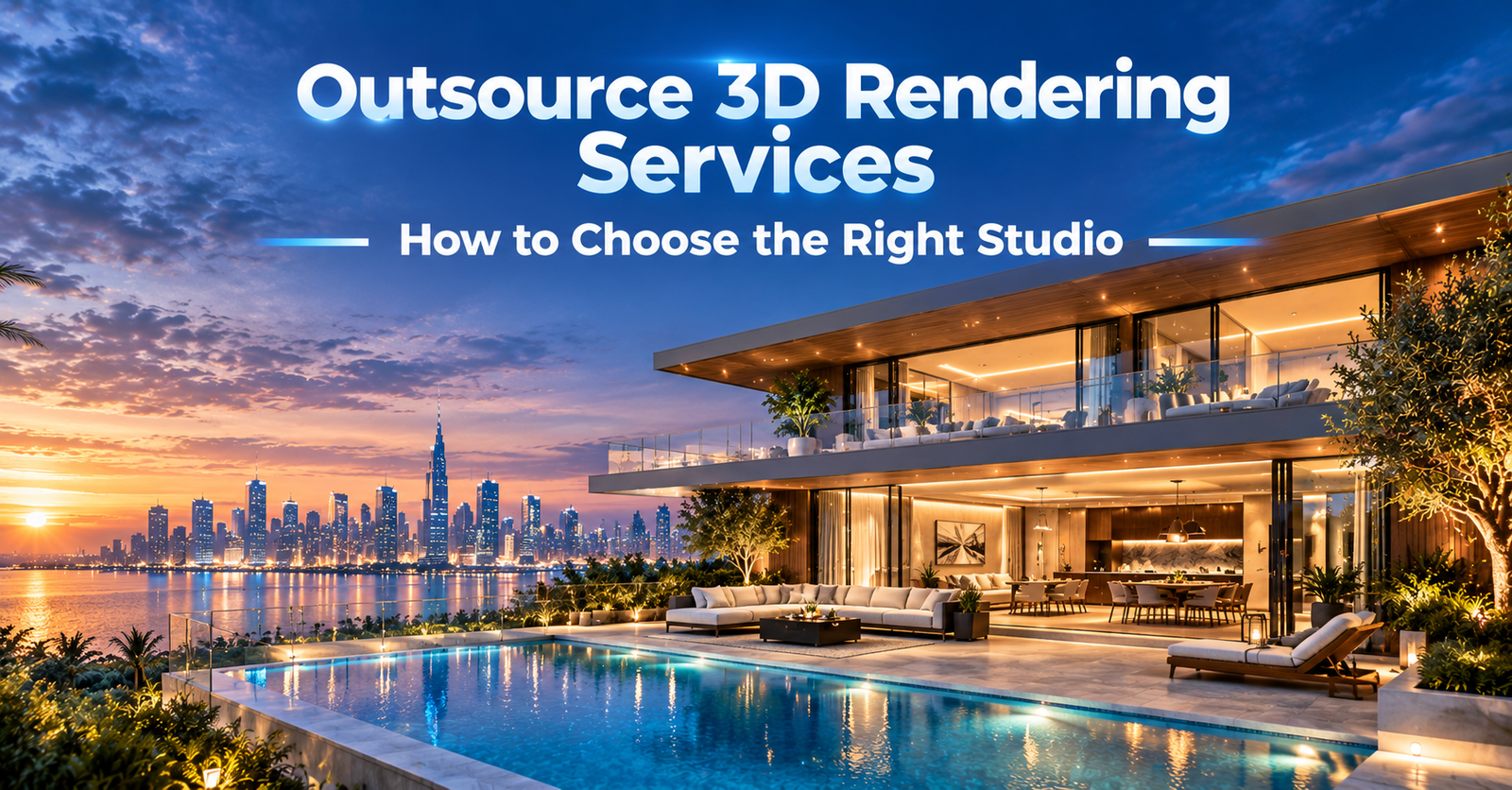 Outsource 3D rendering services: how to choose the right studio